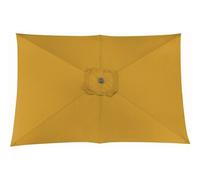 PROLOISIRS Toile Parasol Mat Droit 3x2 par 6 Polyester 200gr SD - Curry