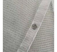 Toile pare-soleil résistante aux UV à 30 % d'ombre avec œillets et cordes - Auvent d'extérieur pour pergola de jardin, terrasse, plantes, serre, protection