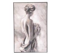 Toile peinte encadrée ""Nu"" 60x90cm - Atmosphera Créateur d'intérieur