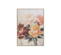 - Toile peinte encadrée OPHELIA - 52 x 72 cm - Multicolore - Ophélia