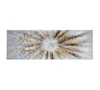 Toile peinte ""Kylia"" soleil 150x50cm - Atmosphera Créateur d'intérieur