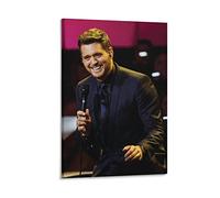 Toile Peinture 60 * 90cm Senza Cornice Michael Buble Singer Tela decorativa Wall Art Soggiorno Poster Camera da letto