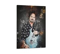 Toile Peinture Chitarrista Cantante Rock Lukather Poster retrò e arte della parete Arredamento moderno della camera da letto della famiglia 60 * 80cm Senza Cornice