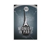 Toile Peinture Film Midnight in Paris Copertina Poster Tela Wall Art Immagini per Camera da letto Wall Art Regali Decor 60 * 80cm Senza Cornice