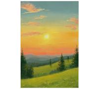 Toile Peinture Orange Graffiti Vert Affiche Decoration Murale Tableau Decoration Murale Salon Poster Mural Sans Cadre Tableaux, Posters Et Arts Décoratifs Tableau Peinture Chambre Moderne 30x40/1 Pcs