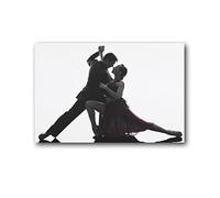 Toile Peinture Poster di danza della postura di danza sociale elegante di danza latina (7) Cool Wall Art Hanging Picture Home Decor Idea regalo 30 * 50cm Senza Cornice