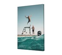Toile Personnalisée Photo - Faites Imprimer Votre Photo sur Toile - Tableau Mural Personnalisable Photo de décoration - Personnalisez la avec Votre Propre Photo - Photo Personnalisé Cadeau - 40×60CM
