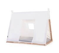 Tente de lit blanche adapté au lit de tipi pour tout-petit 70x140 cm de la marque Childhome.