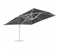 Toile pour parasol déporté 4x3m anthracite - Oviala