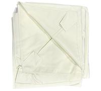 Happy Garden - Toile parasol déporté Molokai 3x4 m rectangulaire beige - polyester déperlant Anti-UV