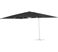 Toile Pour Parasol Jardin Déporté "Sun 3" - 3 X 3 M - Noir Noir