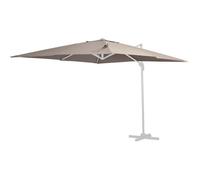 Toile pour parasol jardin déporté ""Sun 4"" - 3 x 4 m - Taupe