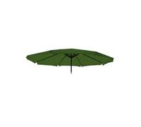 Toile Pour Parasol Meran Pro, Parasol De Marché Gastronomique Avec Volant Ø 5m, Polyester Vert Vert