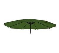 Toile Pour Parasol Meran Pro, Parasol De Marché Gastronomique Avec Volant Ø 5m, Polyester Vert Vert