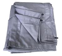 Toile de Remplacement Pergola Autoportante Cassis, Polyester 180 g/m² Grise, Déperlante, Compatible 3×3 m