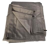 Happy Garden Toile pour pergola autoportante 3 × 3m Cassis Taupe