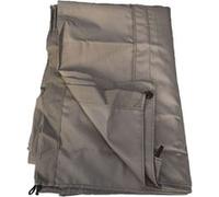 Toile de Remplacement Cassis pour Pergola Autoportante, Polyester 180 g/m² Taupe Déperlant, 3×4 m