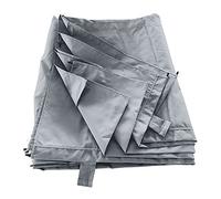 Toile pour Pergola Murale FRÉJUS 3×4 m, Polyester 180 g/m² Grise, Déperlante