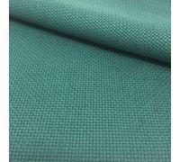 Toile pour point de croix 75 cm x 50 cm, 5,5 points/cm, 14 count, 100 % coton, couleurs au choix. 75cm x 50cm vert
