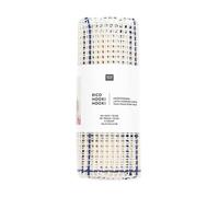 Rico Design Toile pour Point Noué Hooki Hooki - 20 trous/10 cm - 44,5 x 44,5 cm