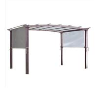 Toile pour Tonnelle Pergola Universelle de Remplacement, auvent d'extérieur, Couverture d'ombrage for Jardin, Porche, Cour, Barbecue, Plage, gazébo, Treillis de Raisin, Pergola(Beige)