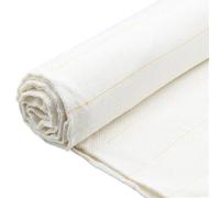 Toile Punch Needle Tissu à tufter blanc/gris lignes marquées, grand format, for broderie au point de tapis et l'aiguille poinçonner DIY(WHITE,1Mx4M)