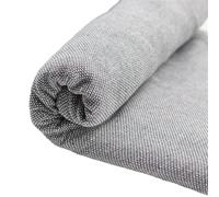 Toile Punch Needle Tissu à tufter blanc/gris lignes marquées, grand format, for broderie au point de tapis et l'aiguille poinçonner DIY(Grey,1Mx5M)