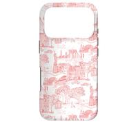 Toile Rouge de New York, J'aime New York, Central Park Coque pour iPhone 17 Pro