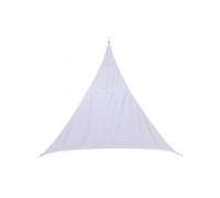 Voile d'ombrage triangulaire 2 x 2 x 2 m Curacao - Blanc - Hespéride