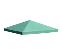 Toile Supérieure De Belvédère 310 G / M² 3 X 3 M Vert Vert