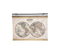 Toile suspendue Monde Wild 100x78 Atmosphera Multicolore G