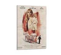 Toile Tableau 40 * 60cm Senza Cornice Last Night in Soho Thriller Movie Retro Classic Character Poster Hanging Picture Family Bedroom Decor Gift