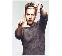 Toile Tableau 50 * 70cm Senza Cornice Ewan McGregor Ritratto Di Attore E Cantante Stampa Quadri Immagine Per Soggiorno Camera Da Letto Decor
