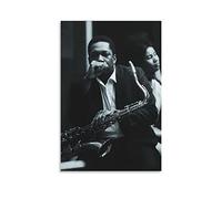 Toile Tableau 60 * 80cm Senza Cornice John Coltrane Alice Coltrane stampa dipinti per soggiorno camera da letto decorazione