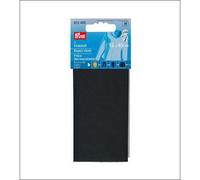 Prym Pièce thermocollante ronde en coton 12 x 45 cm Noir