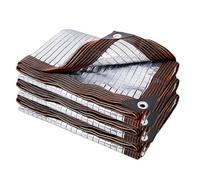 Toile Voile D'ombrage Aluminet avec Œillets Filet en Maille Résistant Aux UV Léger Et Résistant pour Plantes De Jardin Terrasse Serre Chenil Porche Pergola(3 * 4.0m/9.9 * 13.1ft)