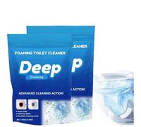 Toilet Cleaner, automatic powder for toilet bowl cleaning, Fast Acting Heavy Duty Drain Gel, for Toilet Bowl Cleaning, Quick Performance Heavy Drain Gel, Toilet Drain Cleaner Safe All Pipes (2PCS)