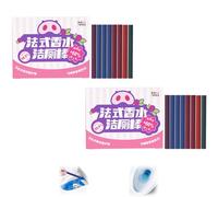 Toilet Cleaning Sticks, Multi-Functional Concentrated Toilet Bowl Cleaning Sticks, Easy-to-Use Descaling Toilet Cleaner, for Descaling And Deodorizing, Long-lasting Freshness (2PCS)