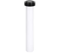 Toilet Flush Pipe Remplacement - PP blanc PP à rinçage allongé pour les toilettes murales/réservés cachés | Connecteur de vidange droit de 280 mm avec anneau de scellage de 50 mm