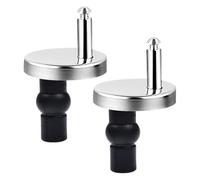 Toilet Lid Replacement Bolts - 2 Pieces Quick Release Seat Fasteners | Screw Connector For Bathroom Toilets Maintenance Hinge Replacement Screws Spare Parts Bathroom Repair Quick Install Hardware