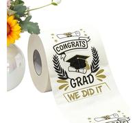 Toilet Paper for Congratulations - 2026 Clear Printing Three-Layer Thickened - Congrats Toilet Paper Roll - for Middle School High School College Dining Table Bathroom