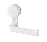 Toilet Paper Holder Adhesive - Bathroom Tissue Holder for Easy Installation | ABS PVC with Thickened Suction Cup Strong Adsorption, Design, for Ceramic, Glass, Metal Doors