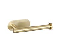 Toilet Paper Rack Bathroom Towel Holder Adhesive Absorbent Dispenser(Gold)