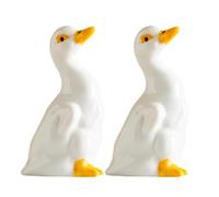 Toilet Screw Cover Caps, Duck Shape Bathroom Knob, Bottom Replacement Set