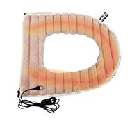 Toilet Seat Cover, Soft Heated Toilets Pad, Powered Seats Warmer, Adjustable Temperature Cushion, Electric Heating Pads for Bathroom, Home, Dorm, Winter Use, Elderly Care, 17.32x14.57x0.79 Inches