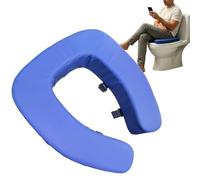 Toilet Seat Riser - PVC Leather Sponge 40x38x8cm 15.75x14.96x3.15in