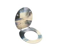 Toiletbril met deksel strand MDF146911