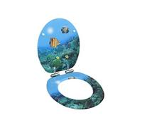 Toiletbril met soft-close deksel diepzee MDF146916