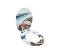 Toiletbril met soft-close deksel schelp MDF143924