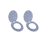 Toiletbrillen met deksels 2 st porselein MDF275917